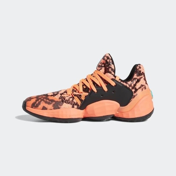 MEN\'S Adidas Harden Vol. 4 Signal Coral FV4151 main image 4